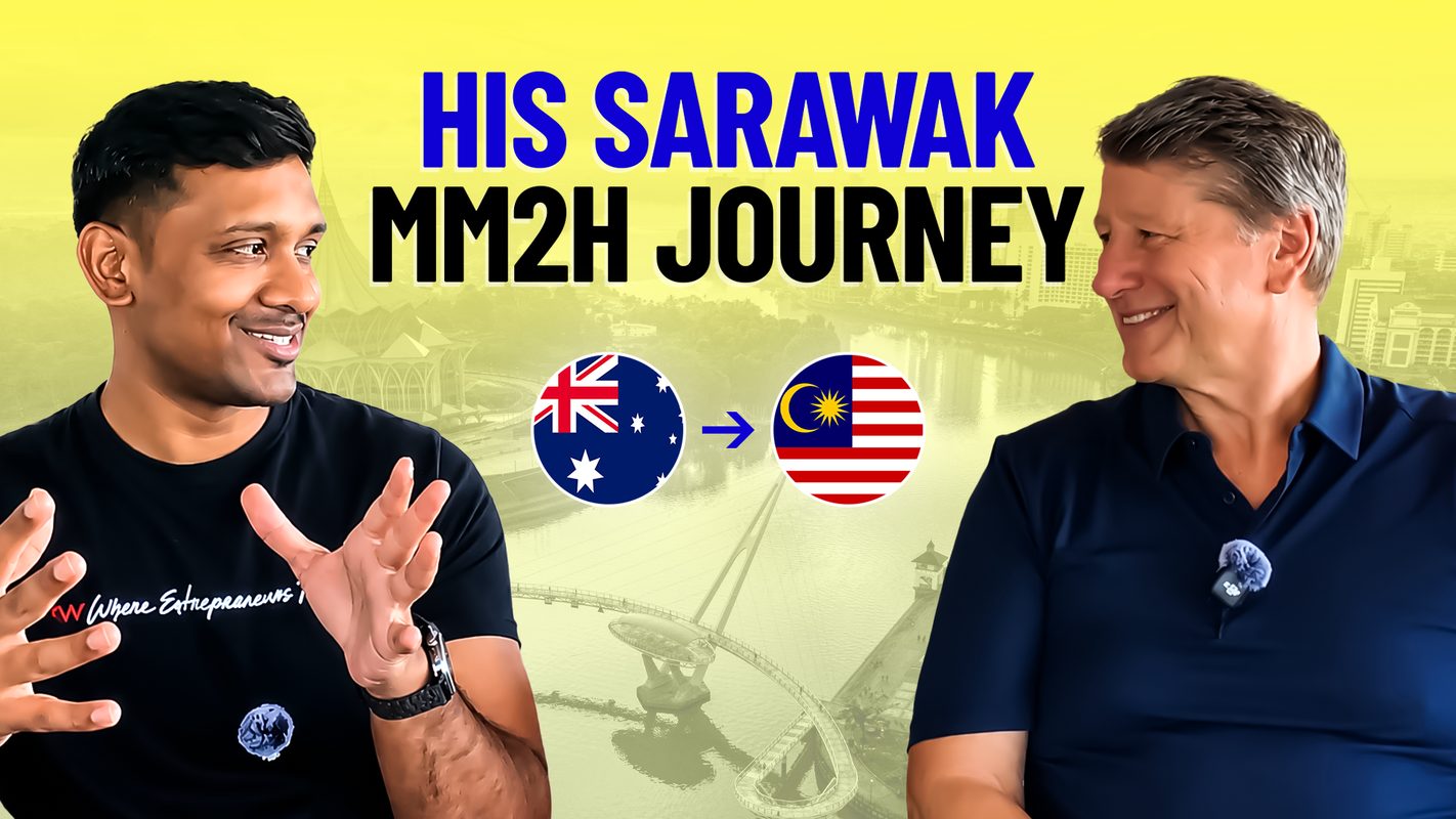 Anchor Nomad YouTube thumbnail: Sarawak MM2H journey