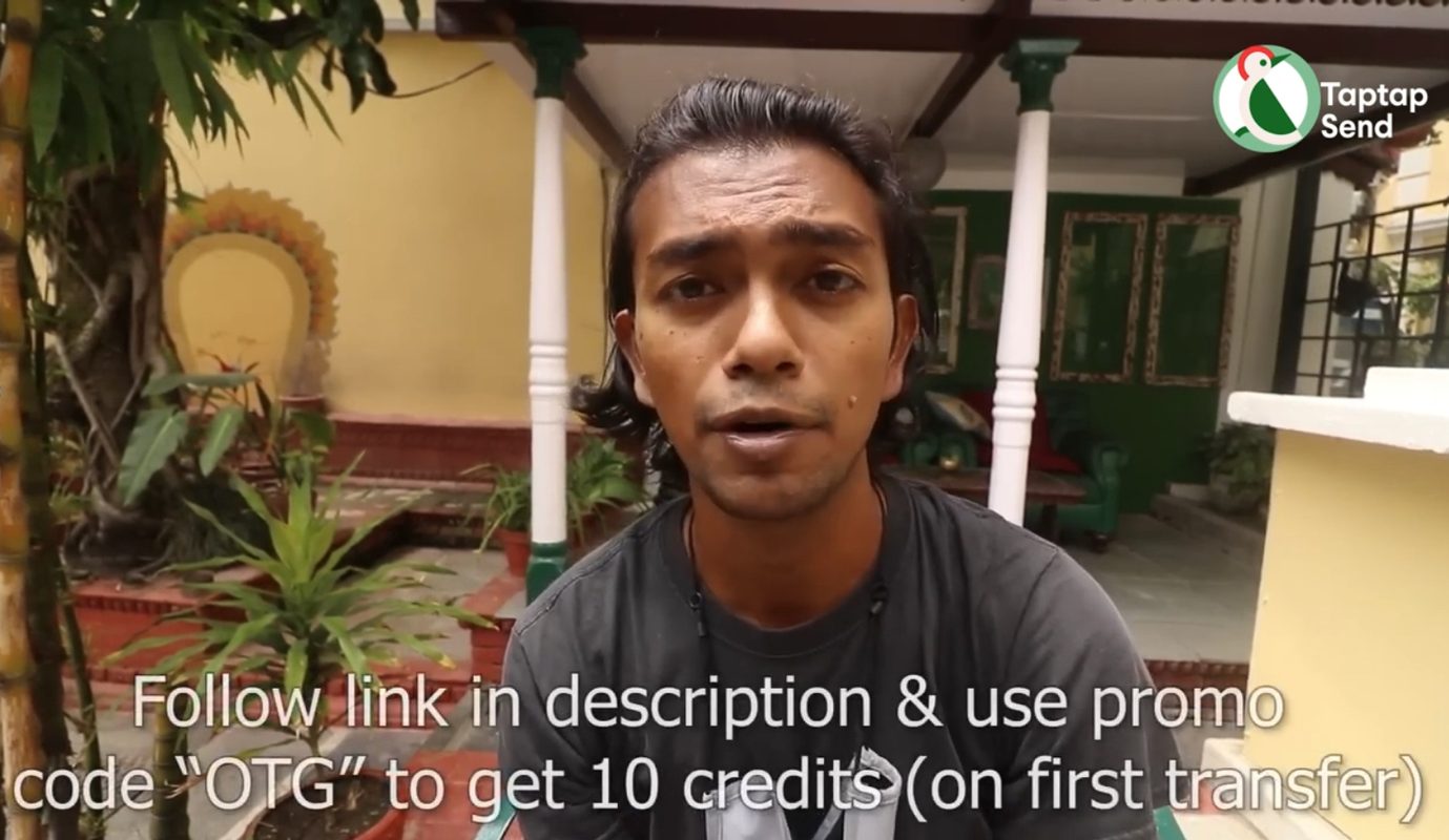 Taptap Send influencer video campaign