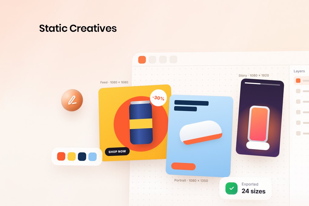 Static Creatives by Tent Communications